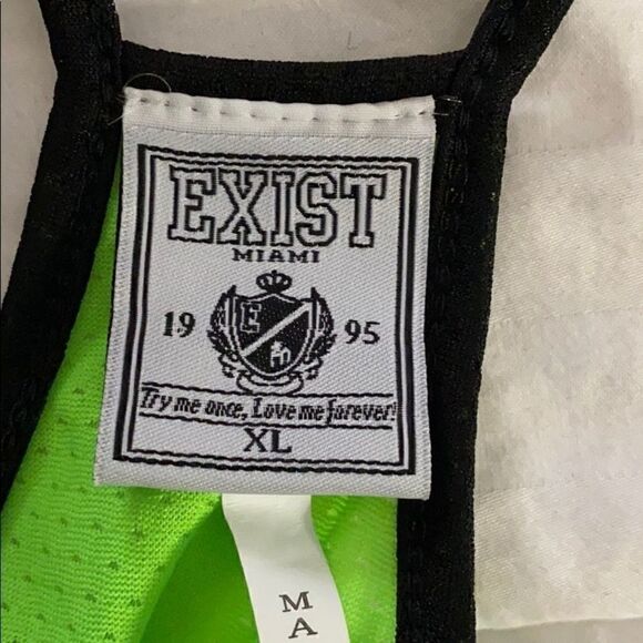 Exist Miami graphic racer back tank top size XL - Picture 5 of 6